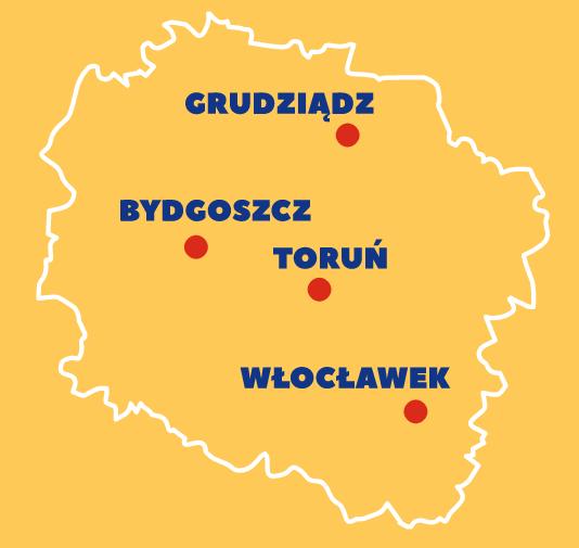 Biura/punkty KPFP: Toruń, ul. Sienkiewicza 38 kom. 737 722 106, tel. 56 475 62 95 Bydgoszcz, ul. Gimnazjalna 2A kom. 572 572 029, tel. 52 349 30 17 Włocławek, ul.
