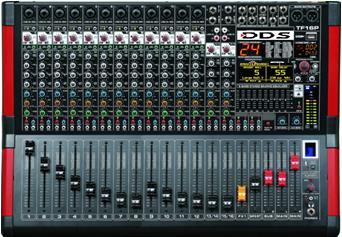 kanala Bagımsız 48V Phantom * 2 Kanal yüksek kalite 32 bıt, kullanıcı tarafından ayarlanabilen 20 hafızalı dijital fx processors * 16 Kanal Power Mixer 4000 watt * 2X 2000 W RMS 1 ohm'da çalışabilme