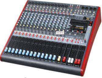 Ultra İnce Mixer * 5 XLR 2 Stereo 2 AUX E16 0802 KÖNİG K-802 FX * 24-Bit Multi-FX processor 99 DSP