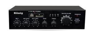 AH/16,8 v 750,00 $ * 6 saat süre * USB/SD Bluetooth mp3 * Taşıma çantası 100V HORN HOPARLÖR * Güç 50watt * Hat voltajı: TRAFOSUZ E23 0045S KÖNİG K-48 D * Hassasiyet: 99dB, * Frekans Tepkisi: 60 Hz