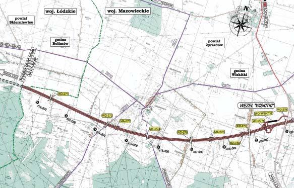 Konotopy (do węzła Konotopa włączając węzeł), ma na celu zapewnienie autostradowego połączenia Warszawa Łódź Poznań Berlin.