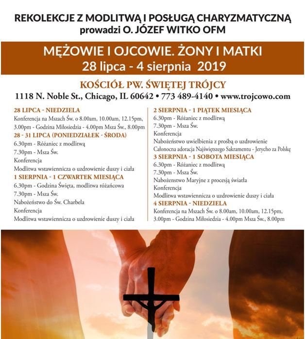 Nowenna do MBN Pomocy: środa o godz. 7:30pm Godzinki do NMP: niedziela o godz. 7:30am Adoracja Najświętszego Sakramentu / Godzina Miłosierdzia piątek i niedziela o godz.