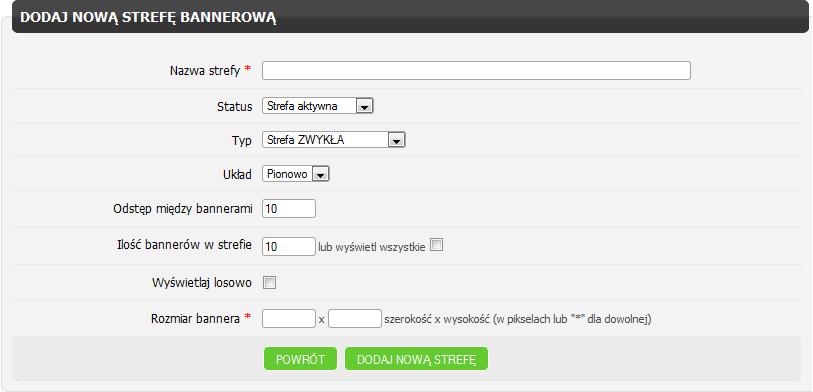 Plik: - wybieramy plik graficzny - klikamy Przeglądaj..., następnie zaznaczamy i otwieramy plik. Akceptowane formaty to:.gif,.jpg,.png lub.