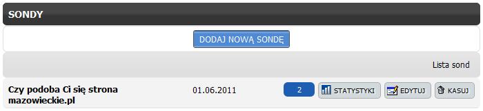 sam adres ip gateway), Cookie: użytkownik będzie mógł raz głosować z danej przeglądarki (w tej samej tożsamości). 2.