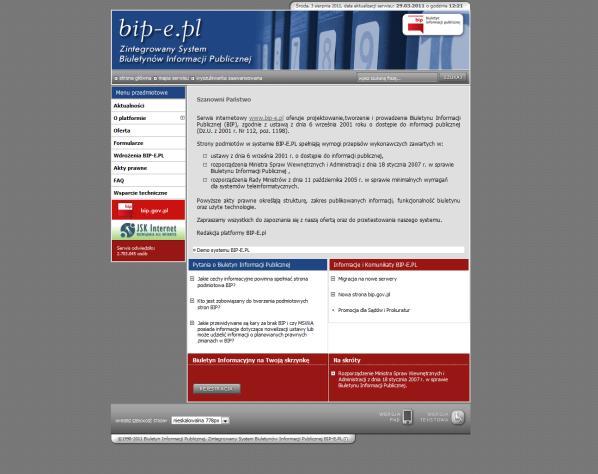 Przykłady: 750px szerokości ekranu 100% szerokości ekranu Są to ustawienia domyślne ładowane przy pierwszych odwiedzinach użytkownika