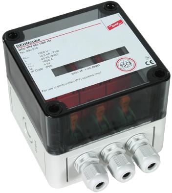 DEHNguard kompakt YPV SCI 1000 (FM) Kompaktowy, kompletny, gotowy do podłączenia o napięciu znamionowym do 1000 V DC.