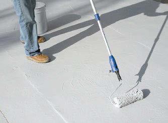 7 Nasze rozwiązania MasterSeal 2103 Nakładane rozpryskowo membrany poliuretanowe do złożonych, dużych i wyszukanych architektonicznie dachów: Pozbawiona złączeń membrana wodochronna.