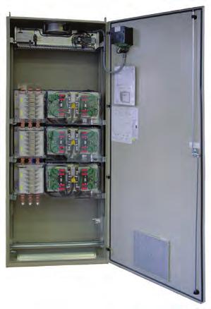kondensatory LKT Z regulatorem RM2012 możliwe ponad 10 zadziałań w ciągu 1sek Współczynnik tłumienia 7%, 8% lub 1% Częstotliwość rezonansowa: 18Hz, 177Hz lub 13Hz Kilkadziesiąt wykonań standardowych
