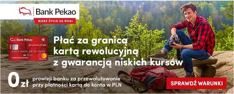 lub aplikacją PeoPay poprzez dokonanie zapłaty za nabywane towary lub usługi, w kolejnym miesiącu kalendarzowym bank nie pobierze opłaty.