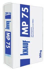 warstwy: 8-50 mm kod: 4456 cena za kg: 0,68 zł Tynk gipsowy MP5 L KNAUF 5,8
