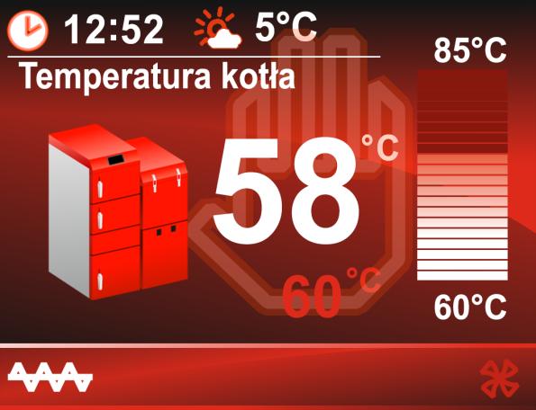 Parametry dostępne w menu serwisowym w zakładce Ustawienia zaworu 1: Wyłączenie pompy zaworu od termostatu - Funkcja decyduje czy w momencie osiągnięcia temperatury zadanej na termostacie pokojowym