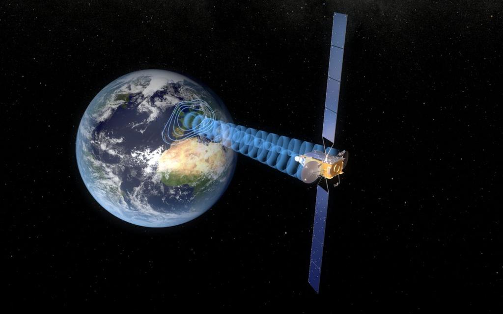 Satelita na platformie SmallGEO w wersji Electra. Ilustracja: OHB System AG Odmienne podejście prezentuje w tej materii niemieckie przedsiębiorstwo OHB.
