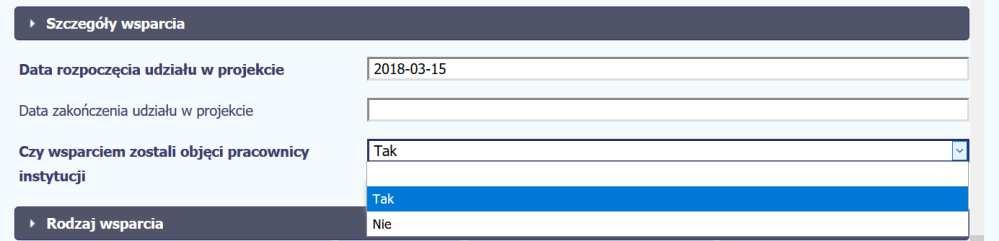 projektu do d ia za któr składa jest w
