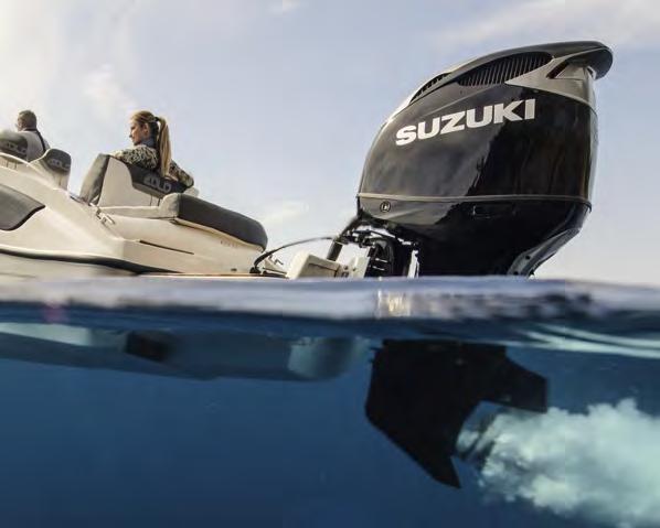 WATERGRIP DUAL W naszych flagowych silnikach zaburtowych DF350A i DF325A wprowadziliśmy układ Suzuki Dual Prop System wiodące w branży rozwiązanie,