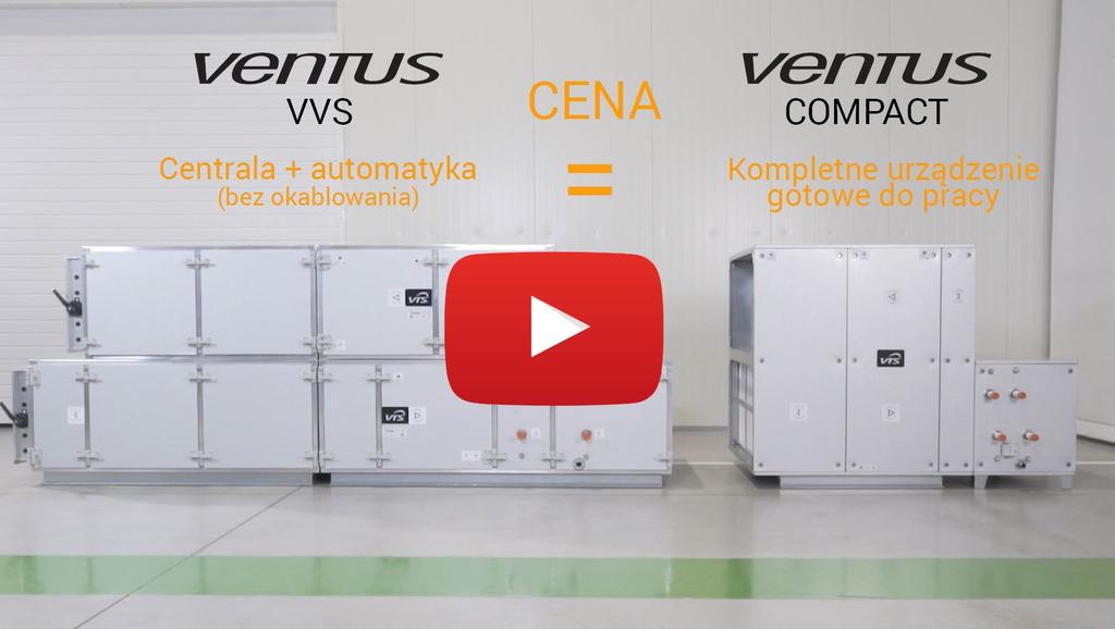 Test central VENTUS Centrale modułowe czy kompaktowe? Centrale z automatyką producenta czy bez? Centrale okablowane fabrycznie czy z opcją okablowania przez firmę zewnętrzną?