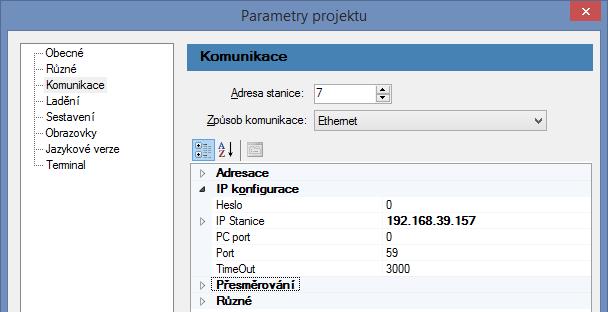 Kapitola 4 Přenosový program V této kapitole je programpro čtení dat ze vzdálené PLC stanice. K tomuto programu je vytvořena Vizualizace, která graficky zobrazuje přenášená data.
