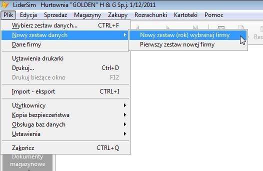 Instrukcja postępowania użytkownika programów LiderSim i ProLider w związku z wprowadzeniem od 1.