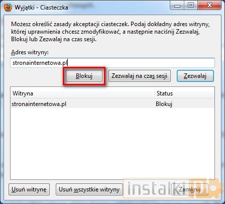 tych, w Analogicznie rubryce którepewnym, Wyjątki dodamy można do dopisać także listy. zablokować W interesującą taki przypadku ciasteczka nas witrynę należy we zaznaczyć wszystkich opcję Zezwalaj.