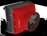 Nagrzewnica wodna AGRO HT Typ Indeks Zakres mocy* [kw] AGRO HT 3 54057 18,5 116,0 AGRO HT 5 54058 26,8 158,0 * temperatura czynnika grzewczego 40/30 o C, temperatura powietrza na wlocie do urządzenia