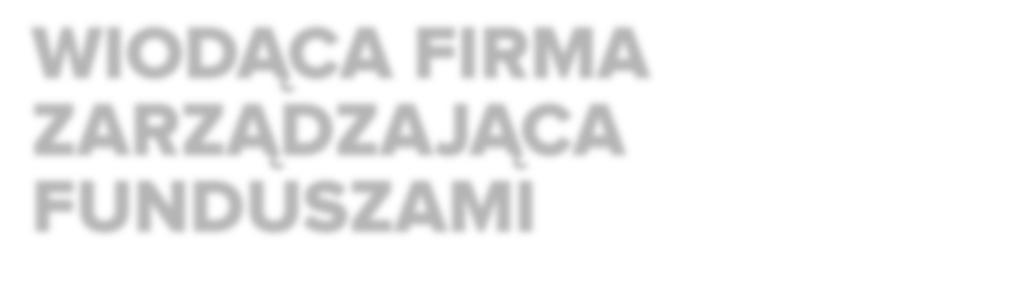 wiodąca firma zarządzająca funduszami Dzięki bardzo dobrym wynikom subfunduszy Investors i stale rozwĳanej współpracy z renomowanymi partnerami, jesteśmy w ścisłej czołówce krajowych Towarzystw