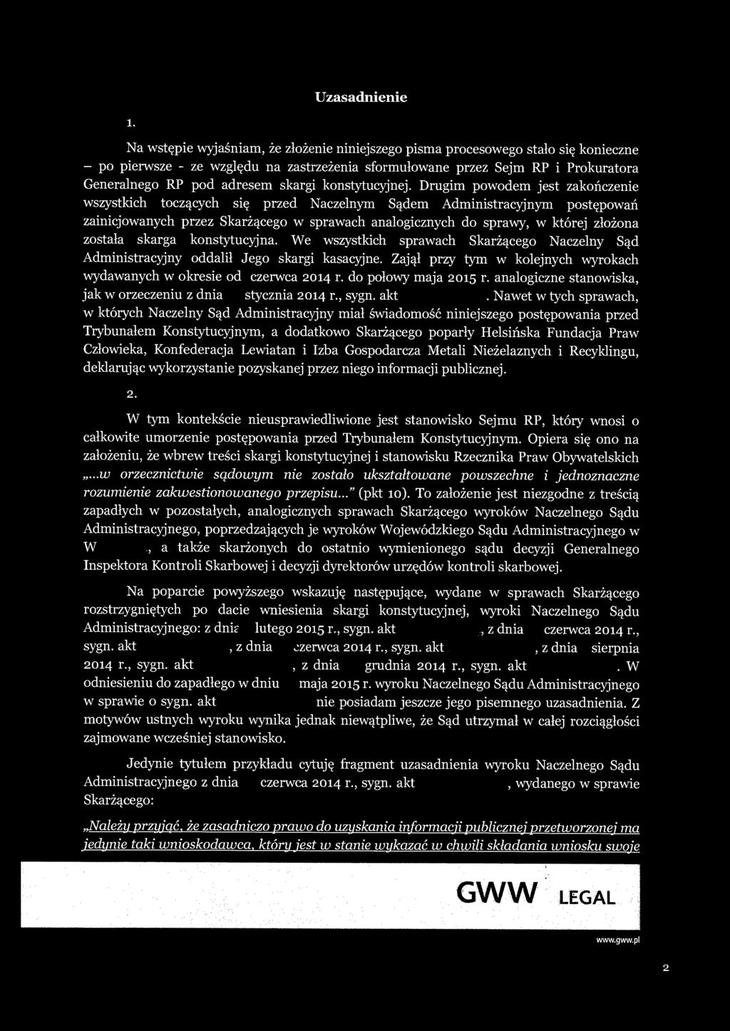 Uzasadnienie l.