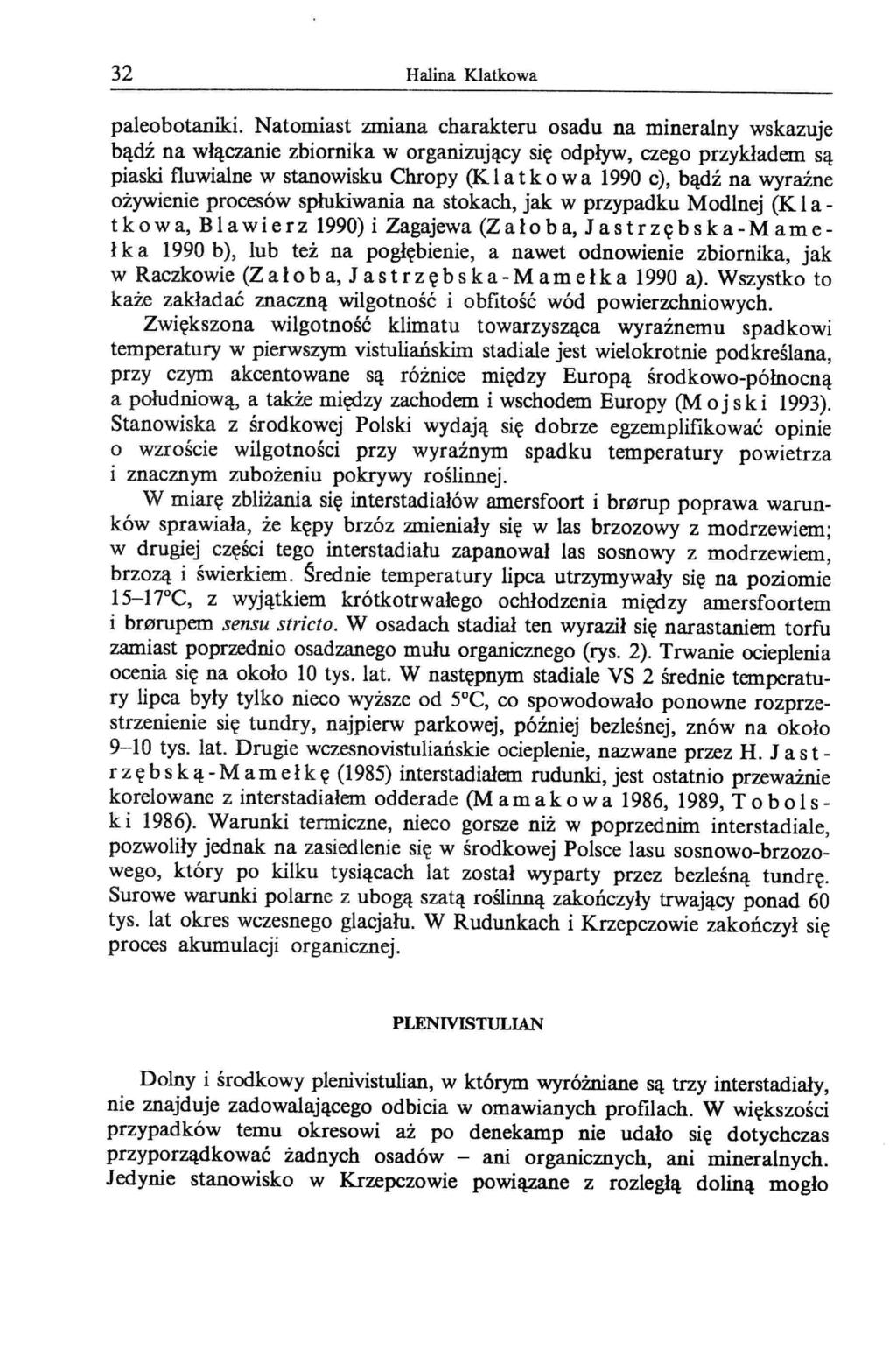 32 Halina Klatkowa paleobotaniki.