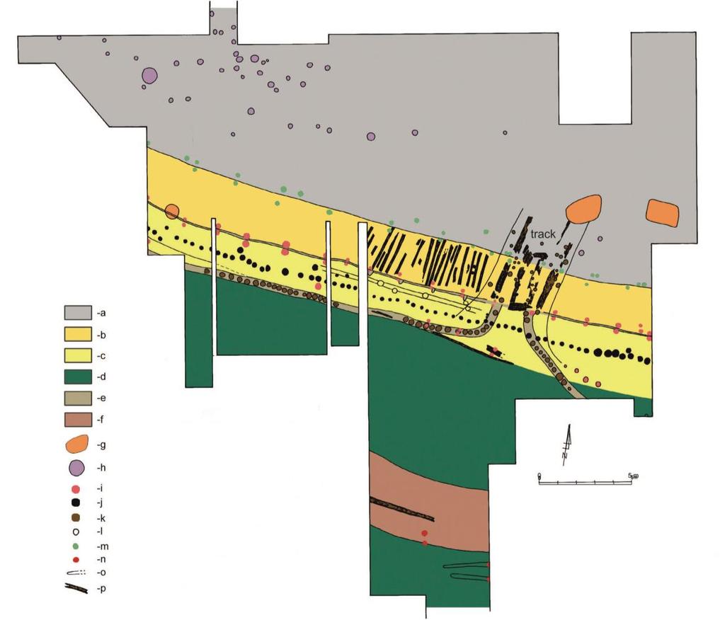 After the fire, the settlement was rebuilt, based on the earlier layout.