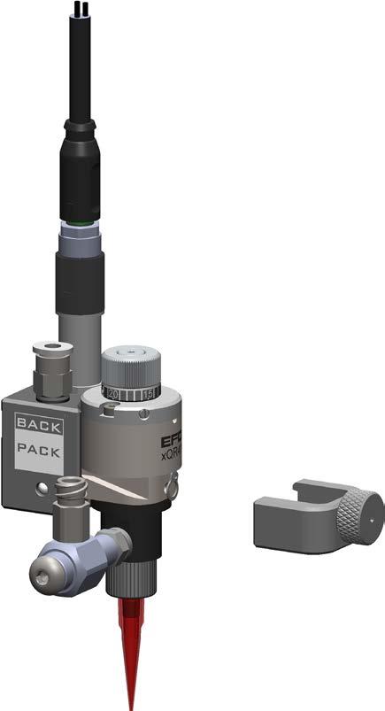 Zasada działania zaworu xqr41v Ciśnienie powietrza na wlocie 4.8 bar (70 psi) powoduje cofnięcie tłoka oraz igły z gniazda w końcówce dozującej umożliwiając przepływ płynu przez korpus zaworu.