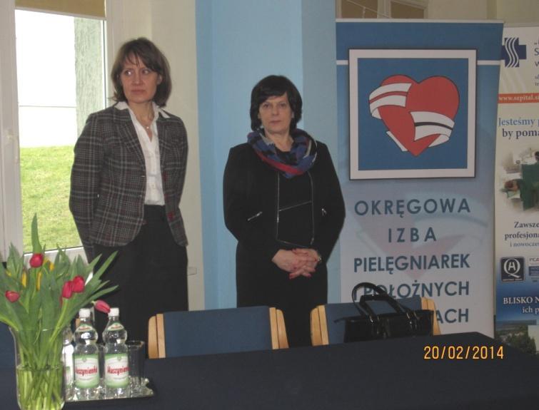 Osobami realizującymi wykłady były również mgr Jadwiga Klukow - wykładowca akademicki z Uniwersytetu Medycznego w Lublinie, która wygłosiła wykład nt.