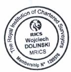 Wartść przedmitu wyceny Wartść rynkwa nieruchmści: 225 627 000 zł (Dwieście