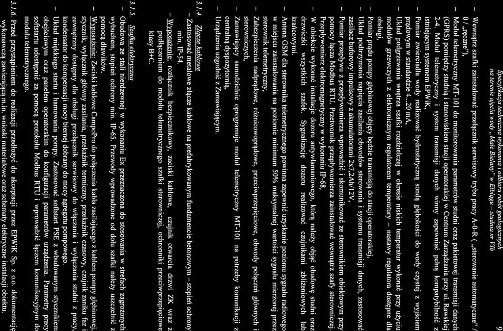 Wewnątrz Moduł Pomiar Układ Pomiar Układ Pomiar W Antena Zabezpieczenia Zamawiający Urządzenia Obudowa Wyposażenie: Układ Zastosować Wyposażenie: stopień $pecyj?