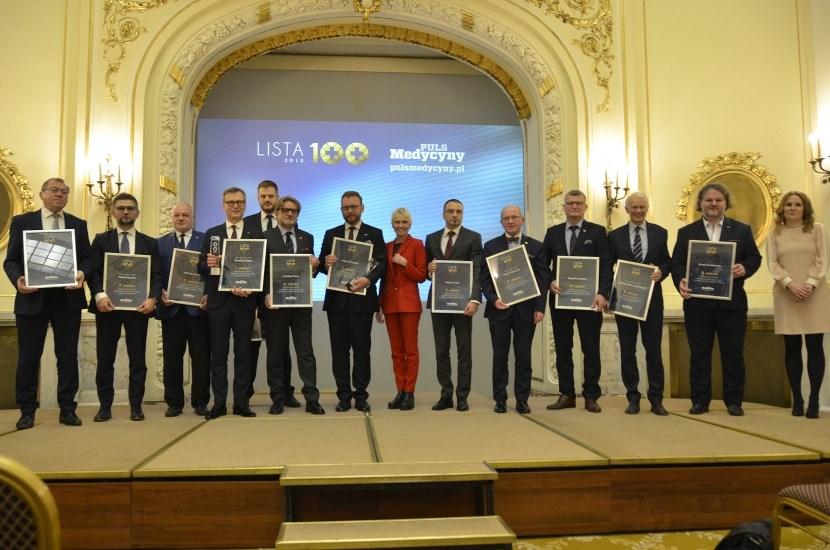 Lista 100 najbardziej wpływowych osób w systemie ochrony zdrowia w 2018 r. dr hab. n. med.