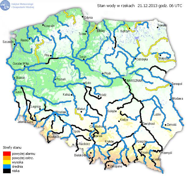 INFORMACJE HYDROLOGICZNO