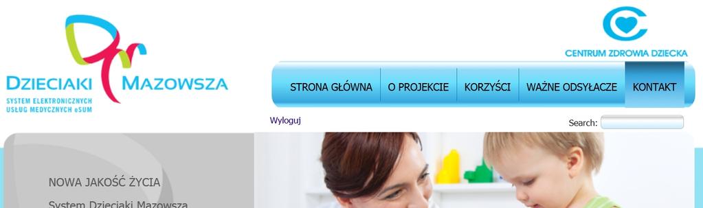 2. Dostęp do systemu Dostęp do podstawowych funkcji systemu ma każdy użytkownik internetu który połączy się ze stroną http://www.dzieciakimazowsza.pl lub http://dzieciaki-mazowsza.waw.