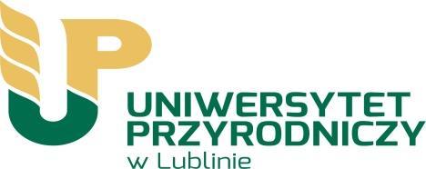 AZP/PNO/23/2019 Uniwersytet Przyrodniczy w Lublinie NIP 712-010-37-75, REGON 000001896 tel. 081 445-62-53, 445-66-03, fax.