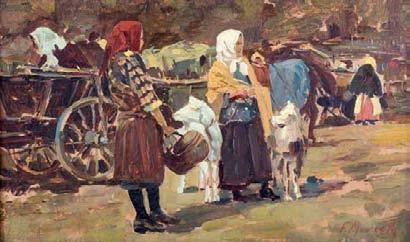 P Desa Dzieła Sztuki i Antyki z Gdańska cena wywoławcza: 500 zł 10 Frantisek Mrazek (1876 Cesky Krumlov 1933 Spiska Bela)