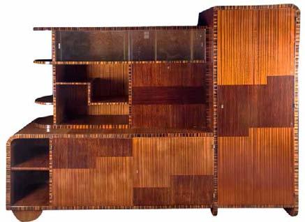 463 Szafa kredensowa Art Déco, lata 1920 30.