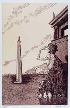 134 Jan Lebenstein (1930 Brześć Litewski 1999 Kraków) Obelisk, 1985 r.