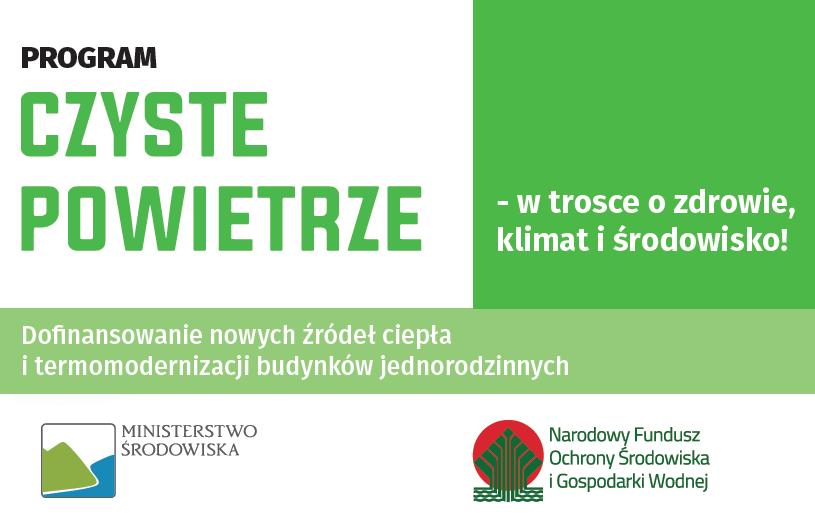 Program Czyste powietrze Kolejny etap współpracy Gminy Chmielnik z WFOŚiGW w Kielcach to również pomoc udzielana mieszkańcom Miasta i Gminy Chmielnik przy wypełnianiu wniosków w ramach programu