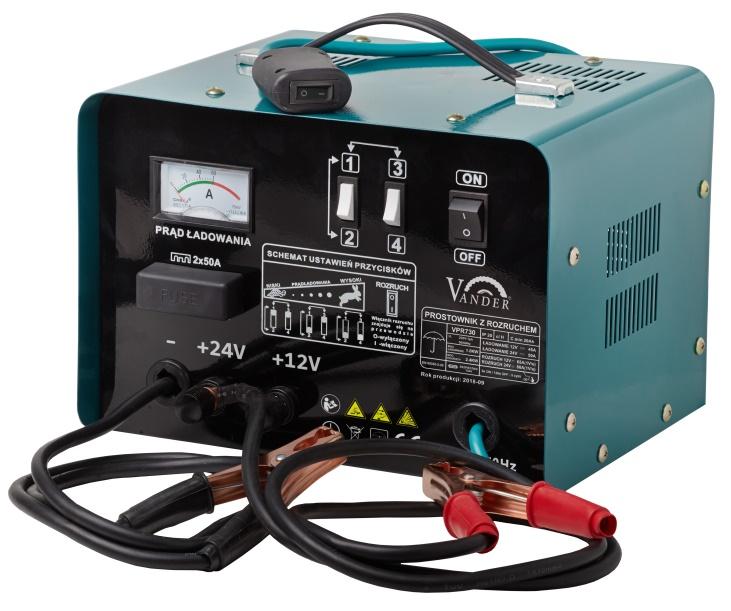INSTRUKCJA ORYGINALNA Prostownik z rozruchem 12/24V Model VPR730
