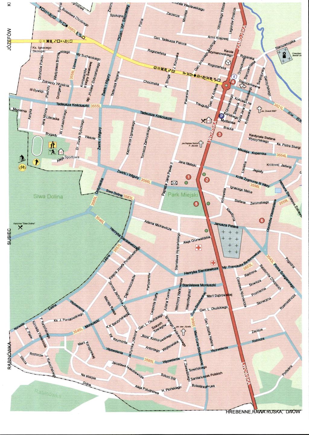 PLAN ORIENTACYJNY SKALA