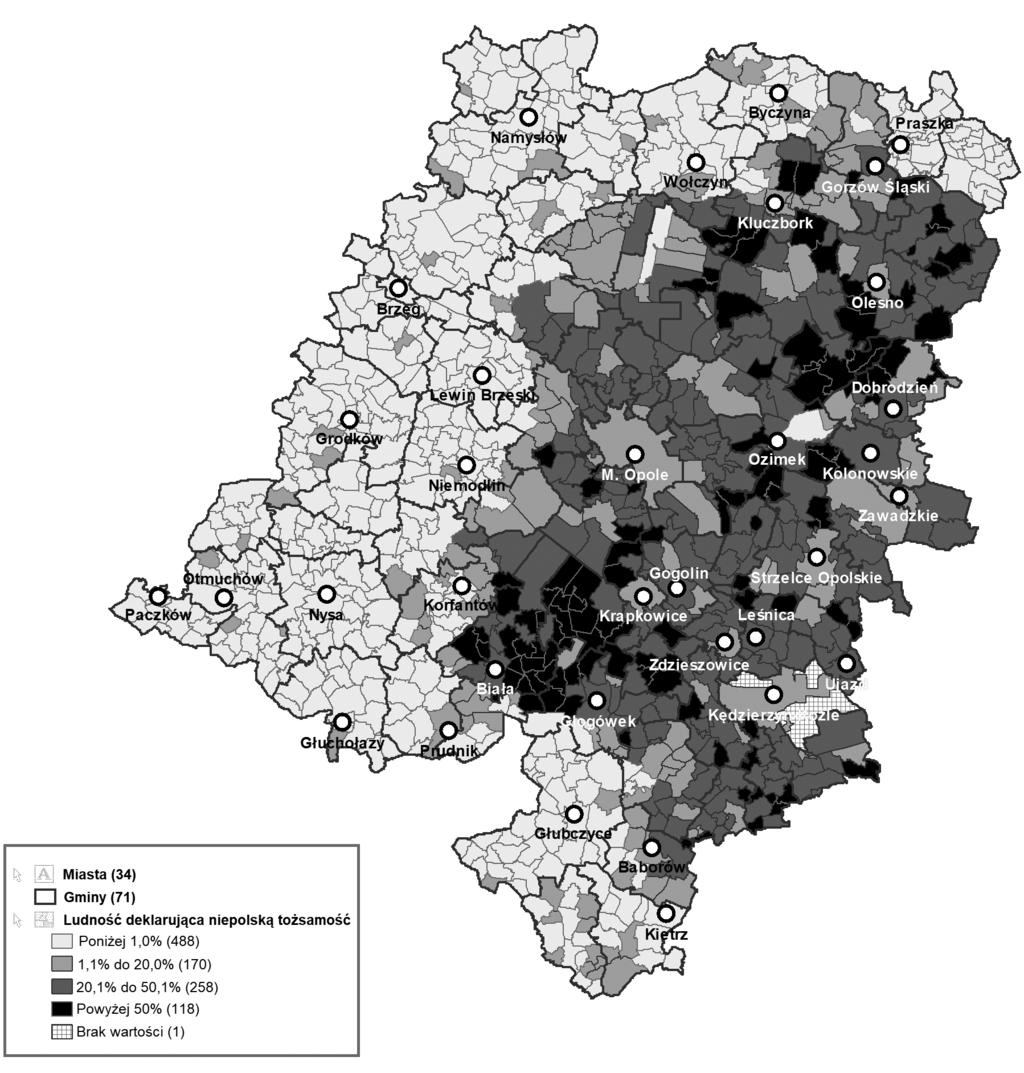 49 02/2018 Poprzedni spis z 2002 r. dał pewną możliwość uaktualnienia informacji o ludności rodzimej, dzięki odpowiedziom na pytanie o identyfikację narodowościową.
