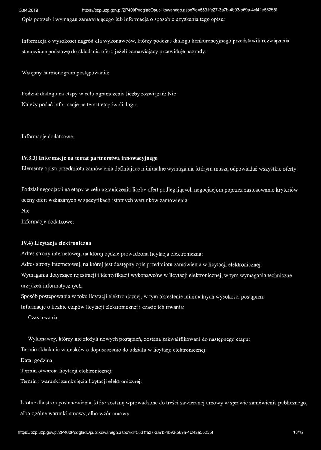 na temat etapów dialogu: IV.3.