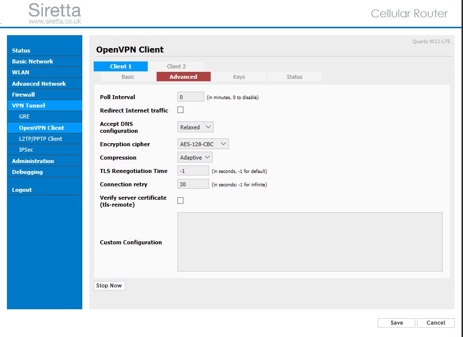 Step 4 Select the keys tab below then enter the key details from your