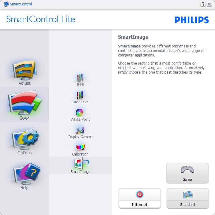 Po ustawieniu Entertainment (Rozrywka), włączane są funkcje SmartContrast i SmartResponse.