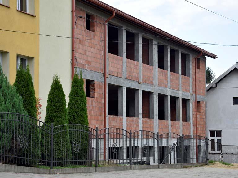 Budowa przedszkola w Strażowie Wartość realizacji I etapu inwestycji wyniosła 921 794,25
