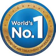1 Brand of Air Treatment Products (Światowy lider w branży produktów do uzdatniania
