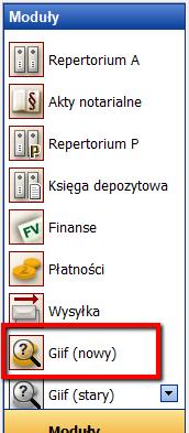 14 S t r o n a 6. Tworzenie transakcji Transakcje GIIF możliwe są do utworzenia tylko z poziomu modułu GIIF.