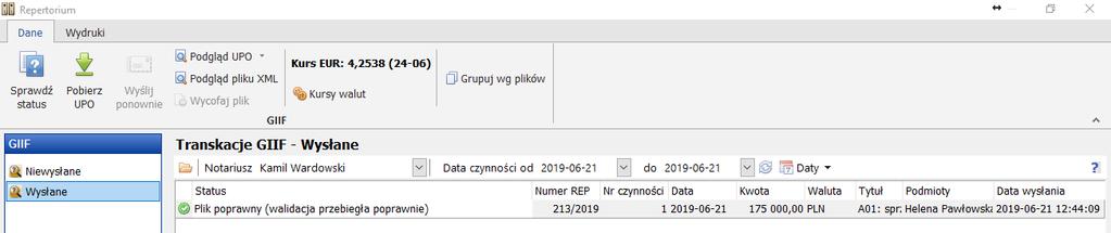 25 S t r o n a VII. Szyfrowanie i potwierdzenie wysyłki danych. VIII. Informacja o przesłaniu transakcji. IX.