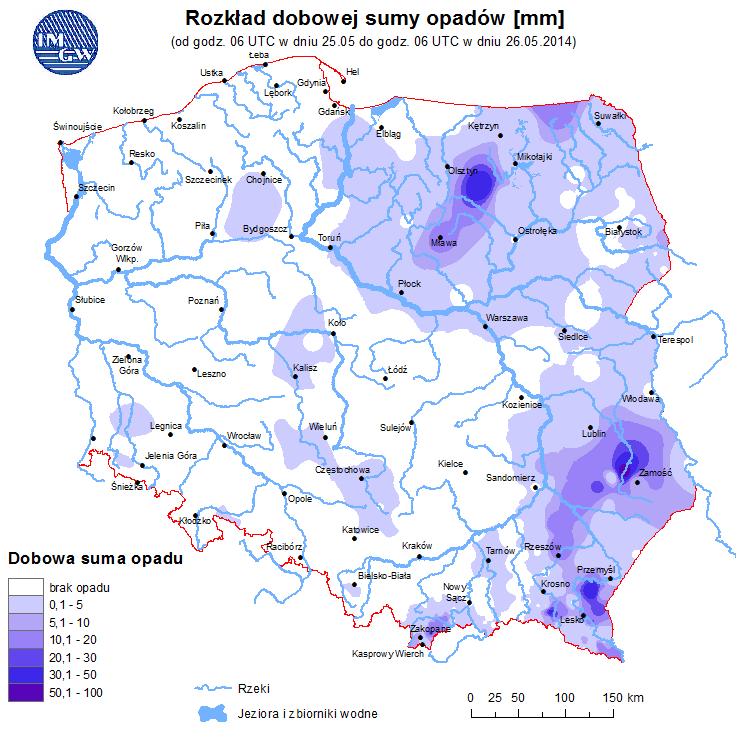 PIB Stan wody na głównych